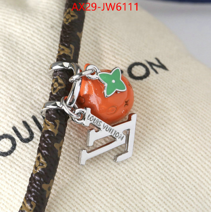 Jewelry-LV, ID: JW6111 ,1:1 replica wholesale,$: 29USD