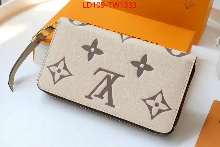 LV Bags(TOP)-Wallet,ID: TW1333,$: 109USD