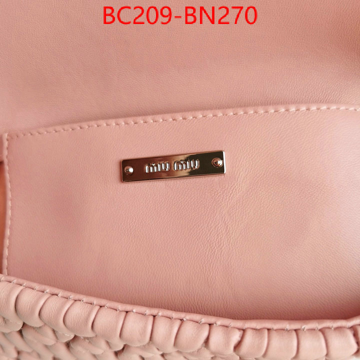 Miu Miu Bags(TOP)-Diagonal-,top quality website ,ID: BN270,$: 209USD