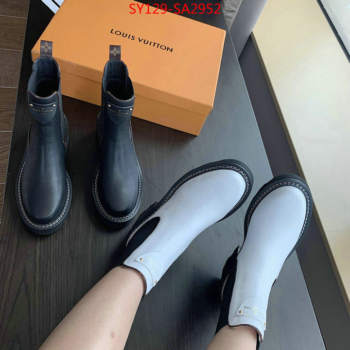 Women Shoes-LV,the top ultimate knockoff , ID:SA2952,$: 129USD