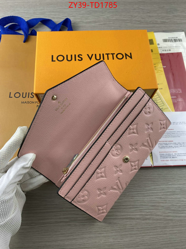 LV Bags(4A)-Wallet,ID: TD1785,$: 39USD