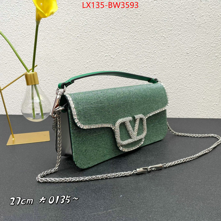 Valentino Bags(4A)-LOC-V Logo ,best designer replica ,ID: BW3593,$: 135USD