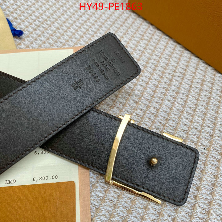 Belts-LV,outlet 1:1 replica , ID: PE1863,$: 49USD