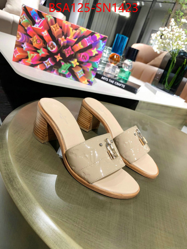 Women Shoes-LV,designer fake , ID: SN1423,$: 125USD