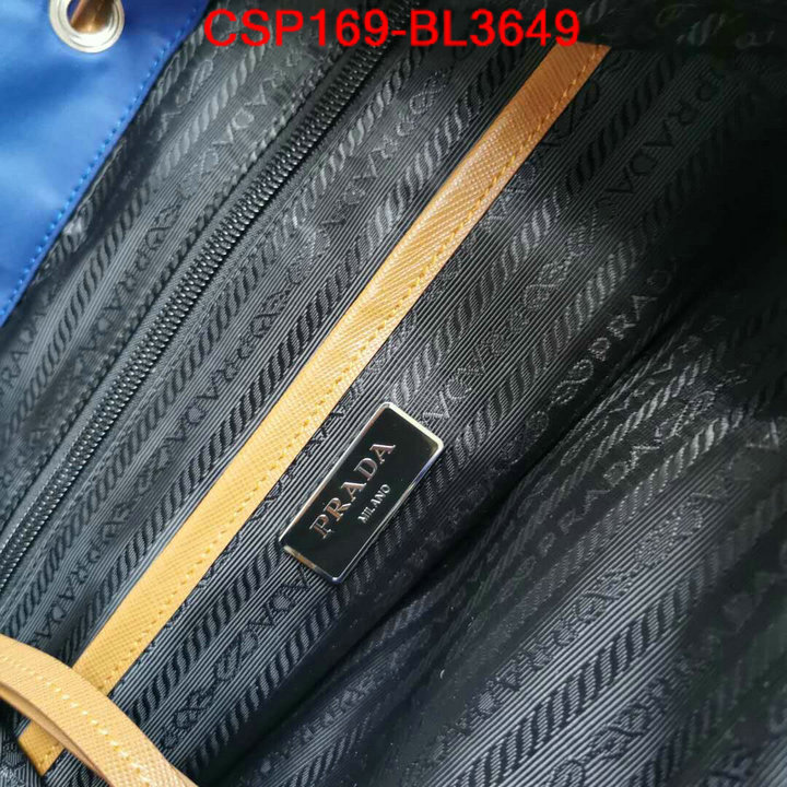 Prada Bags(TOP)-Backpack-,ID: BL3649,$: 169USD