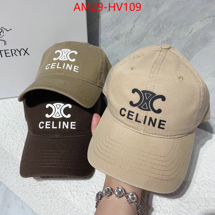 Cap (Hat)-Celine,wholesale 2023 replica , ID: HV109,$: 29USD