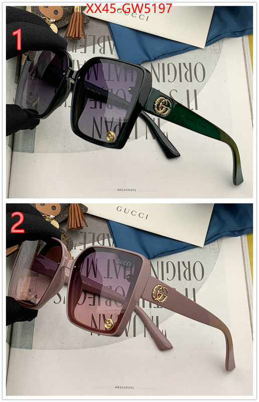 Glasses-Gucci,fake aaaaa , ID: GW5197,$: 45USD