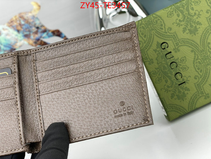 Gucci Bags(4A)-Wallet-,cheap high quality replica ,ID: TE3457,$: 45USD