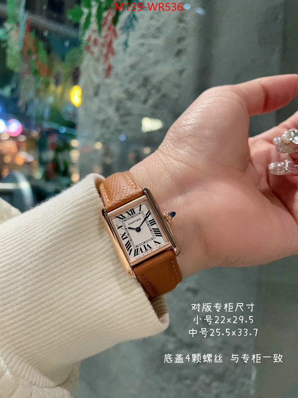 Watch(4A)-Cartier,replica us , ID: WR536,$: 139USD