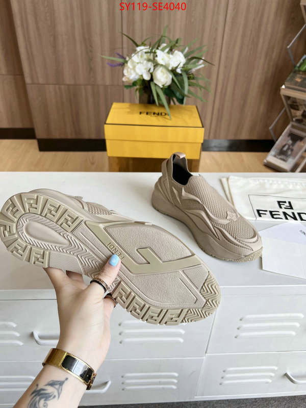 Women Shoes-Fendi,cheap high quality replica , ID: SE4040,$: 119USD