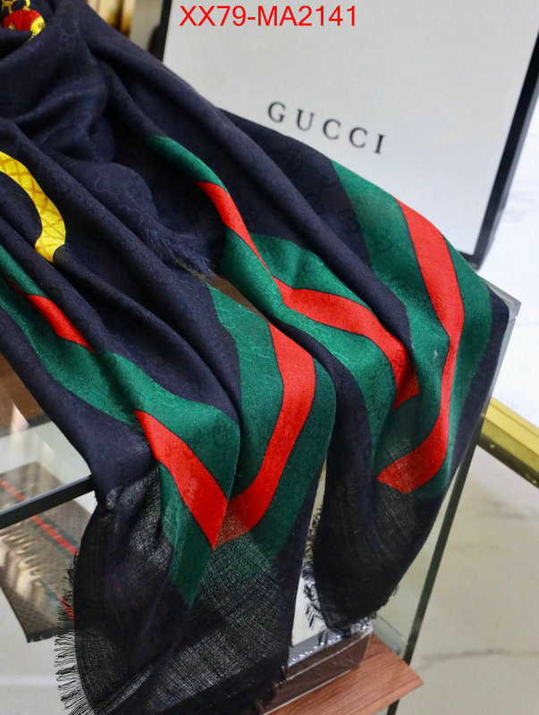 Scarf-Gucci,outlet sale store , ID: MA2141,$: 79USD