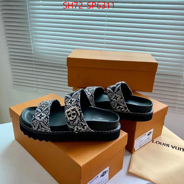 Women Shoes-LV,fake designer , ID: SP6311,$: 72USD