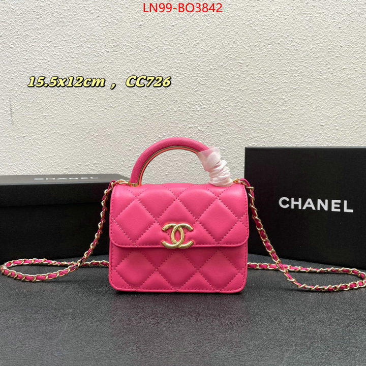 Chanel Bags(4A)-Diagonal-,ID: BO3842,$: 99USD