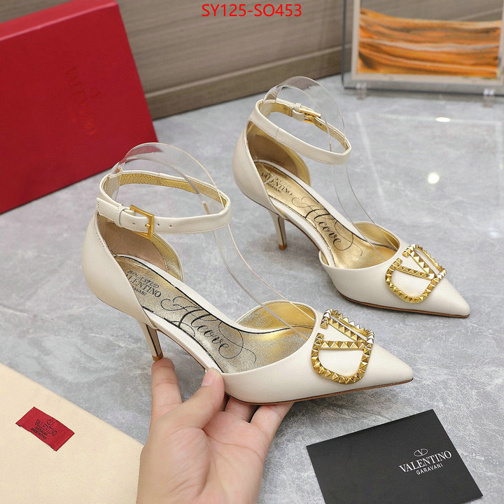 Women Shoes-Valentino,aaaaa+ class replica , ID: SO453,$: 125USD