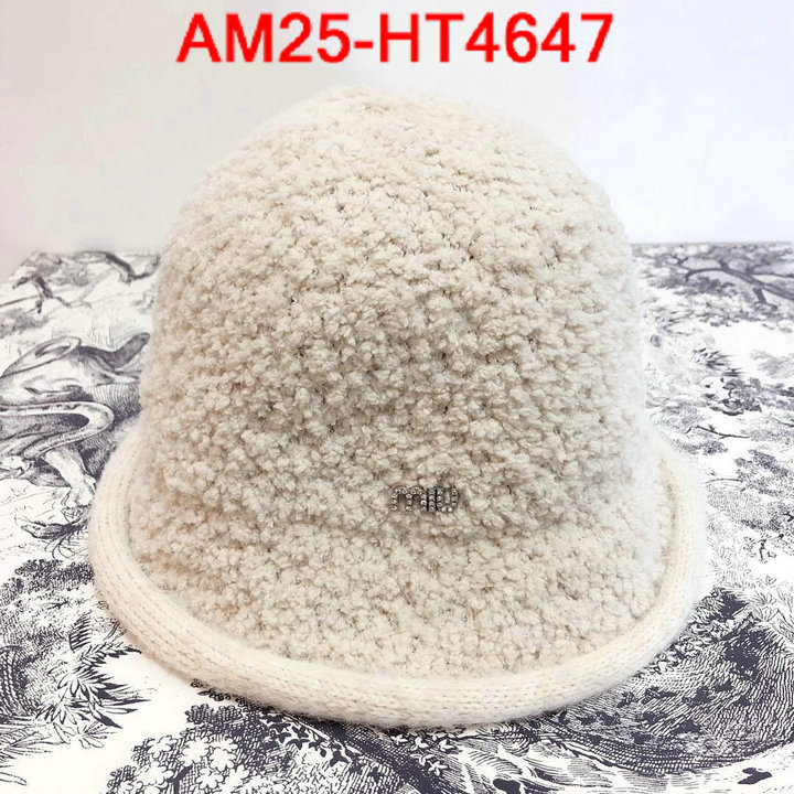 Cap (Hat)-Miu Miu,where should i buy replica , ID: HT4647,$: 25USD