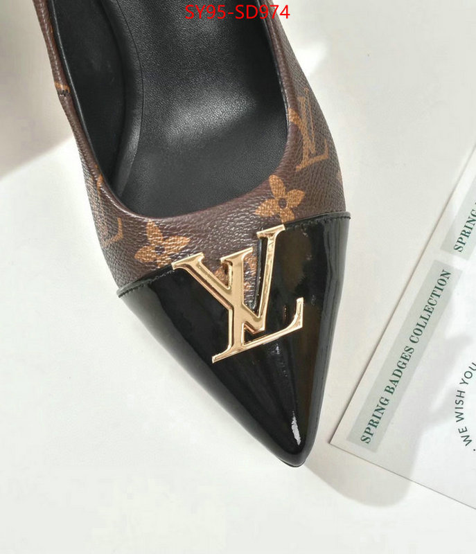 Women Shoes-LV,how to buy replica shop , ID: SD974,$: 95USD