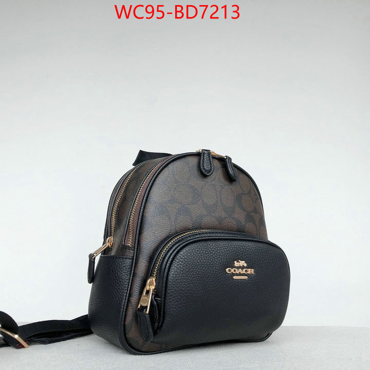 Coach Bags(4A)-Backpack-,top designer replica ,ID: BD7213,$: 95USD