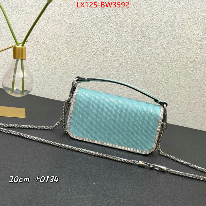 Valentino Bags(4A)-LOC-V Logo ,copy aaaaa ,ID: BW3592,$: 125USD