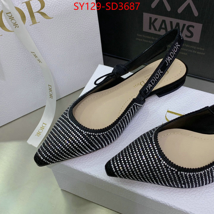 Women Shoes-Dior,what is top quality replica , ID: SD3687,$: 129USD