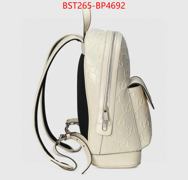 Gucci Bags(TOP)-Backpack-,best luxury replica ,ID: BP4692,$: 265USD