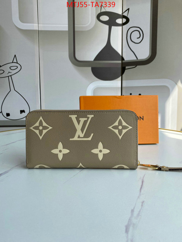 LV Bags(4A)-Wallet,ID: TA7339,$: 55USD