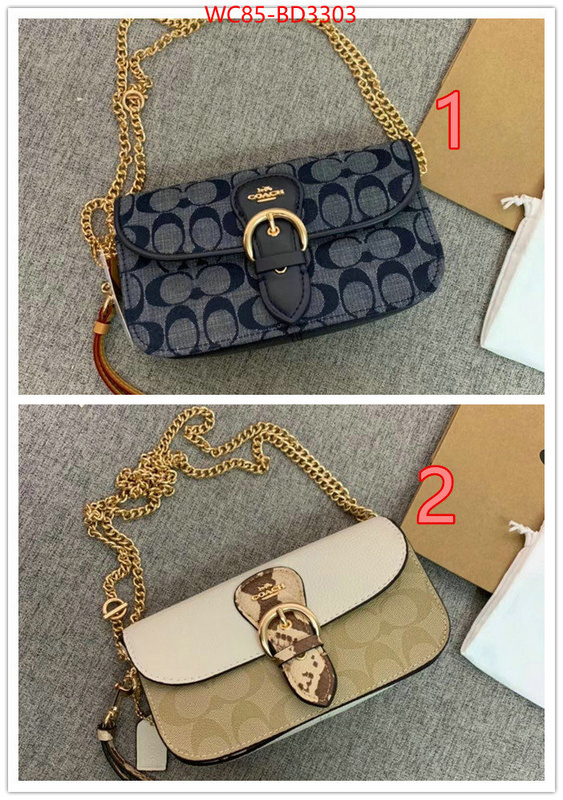 Coach Bags(4A)-Diagonal,replica how can you ,ID: BD3303,$: 85USD