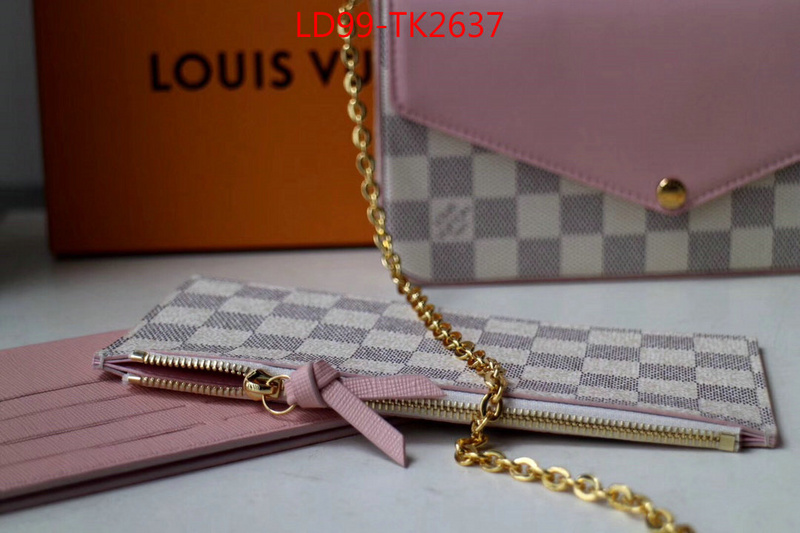 LV Bags(TOP)-Wallet,ID: TK2637,$:99USD