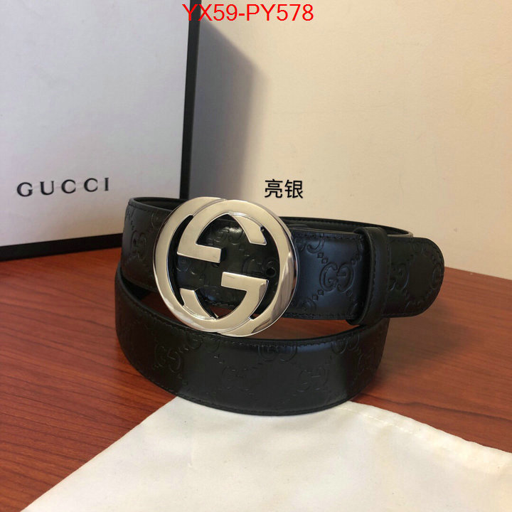 Belts-Gucci,can you buy replica , ID: PY578,$:59USD