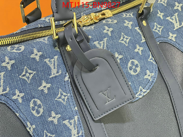 LV Bags(4A)-Keepall BandouliRe 45-50-,the highest quality fake ,ID: BN9827,$: 115USD