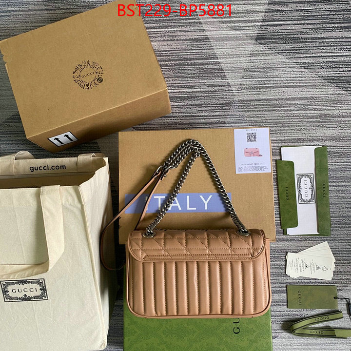 Gucci Bags(TOP)-Marmont,new ,ID: BP5881,$: 229USD