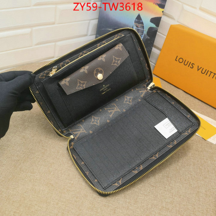 LV Bags(4A)-Wallet,online sales ,ID: TW3618,$: 59USD