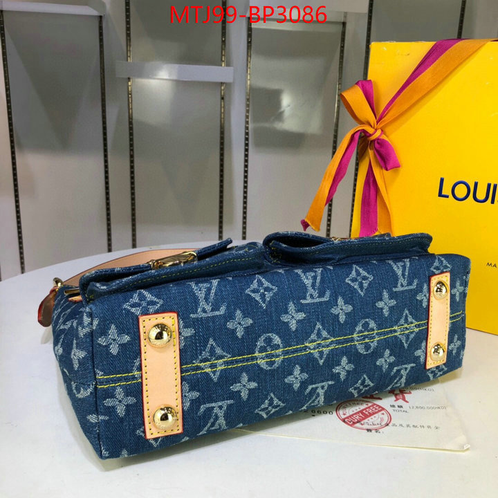 LV Bags(4A)-Handbag Collection-,ID: BP3086,$: 99USD