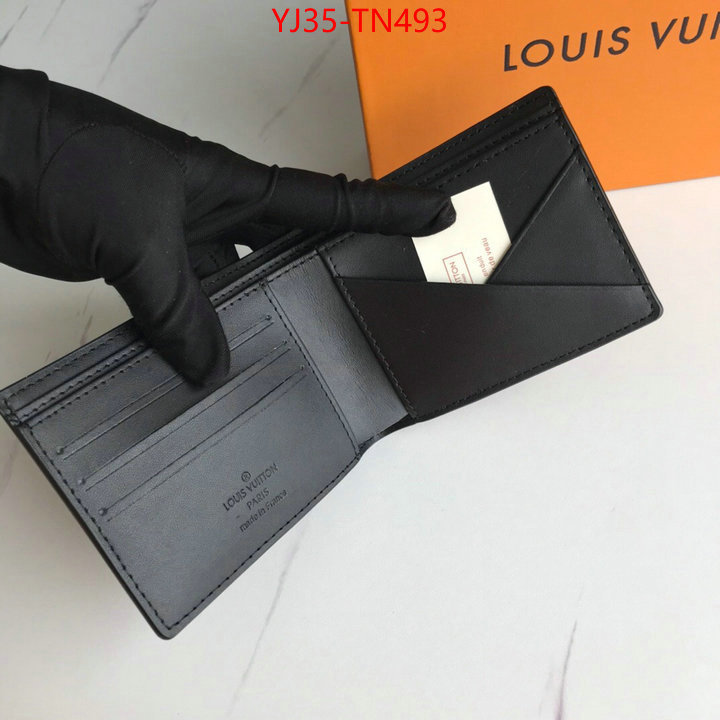 LV Bags(4A)-Wallet,ID: TN493,$: 35USD