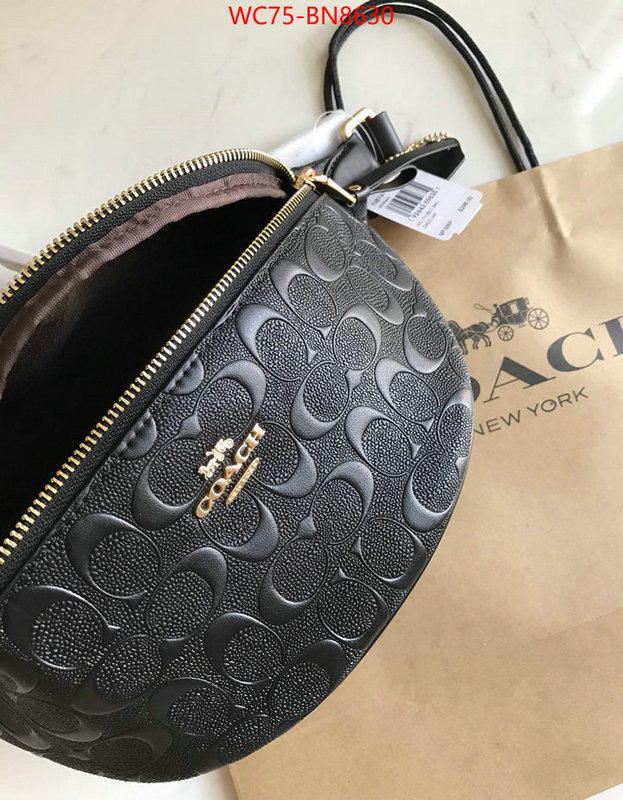 Coach Bags(4A)-Belt Bag-Chest Bag--,replicas ,ID: BN8630,$: 105USD