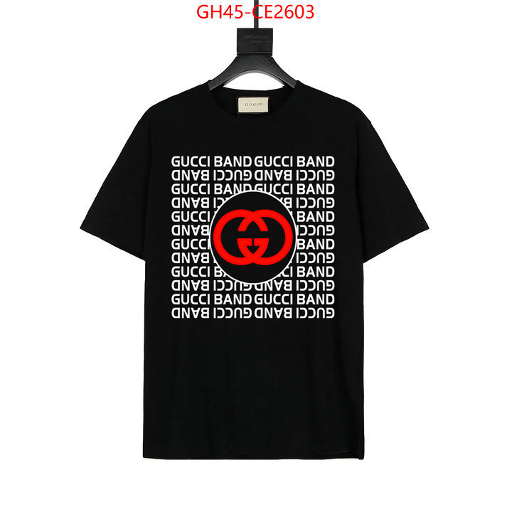 Clothing-Gucci,buy high-quality fake , ID: CE2603,$: 45USD