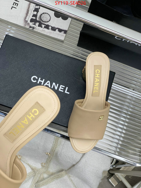 Women Shoes-Chanel,wholesale imitation designer replicas , ID: SE4026,$: 119USD