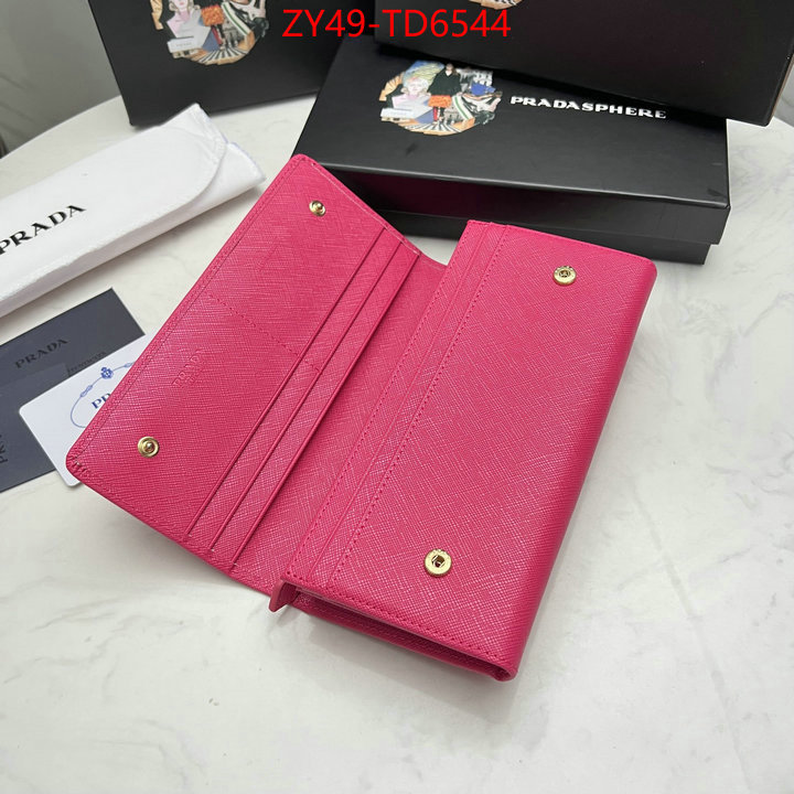 Prada Bags(4A)-Wallet,copy ,ID: TD6544,$: 49USD