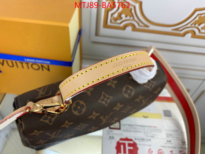 LV Bags(4A)-Handbag Collection-,ID: BA5763,$: 89USD