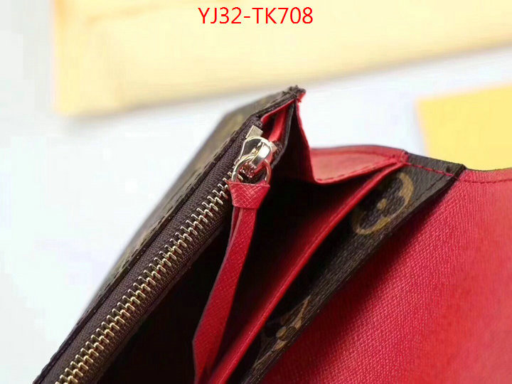 LV Bags(4A)-Wallet,ID: TK708,$:32USD