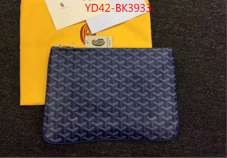 Goyard Bags(4A)-Clutch-,2023 perfect replica designer ,ID:BK3933,$:42USD