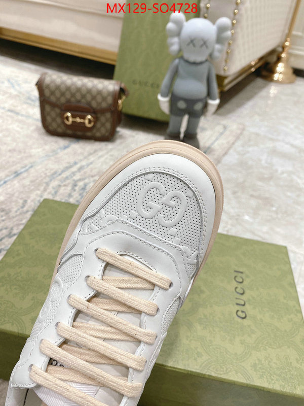 Men Shoes-Gucci,top sale , ID: SO4728,$: 129USD