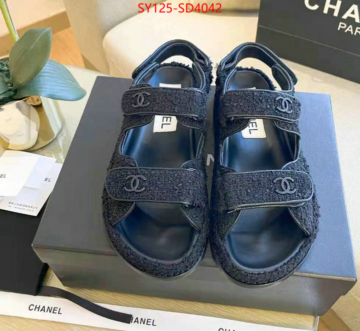 Women Shoes-Chanel,buy aaaaa cheap , ID: SD4042,$: 125USD