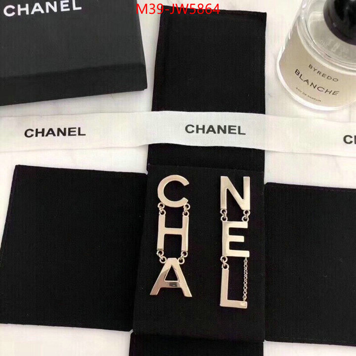 Jewelry-Chanel,copy , ID: JW5864,$: 39USD