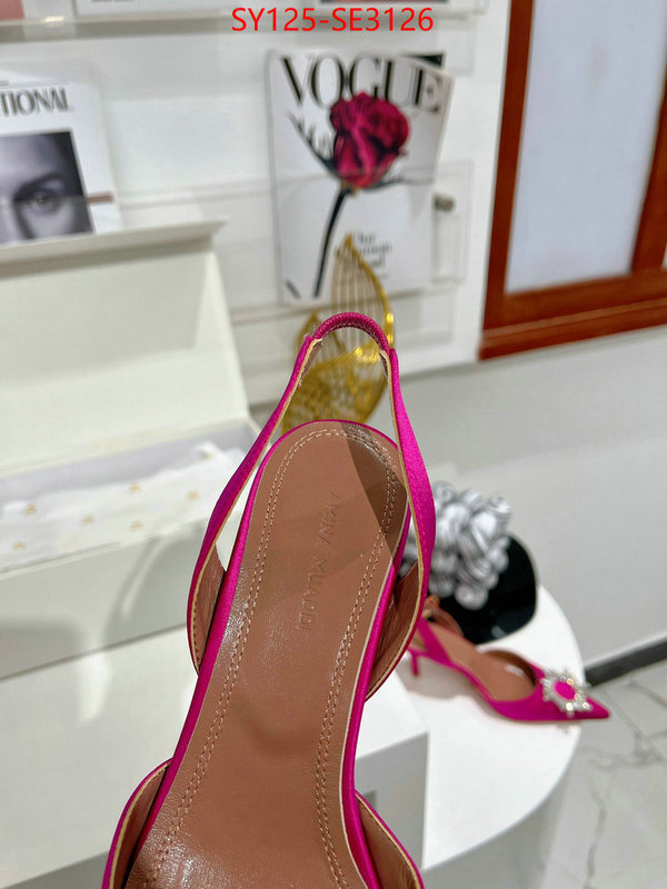 Women Shoes-Amina Muaddi,top quality , ID: SE3126,$: 125USD