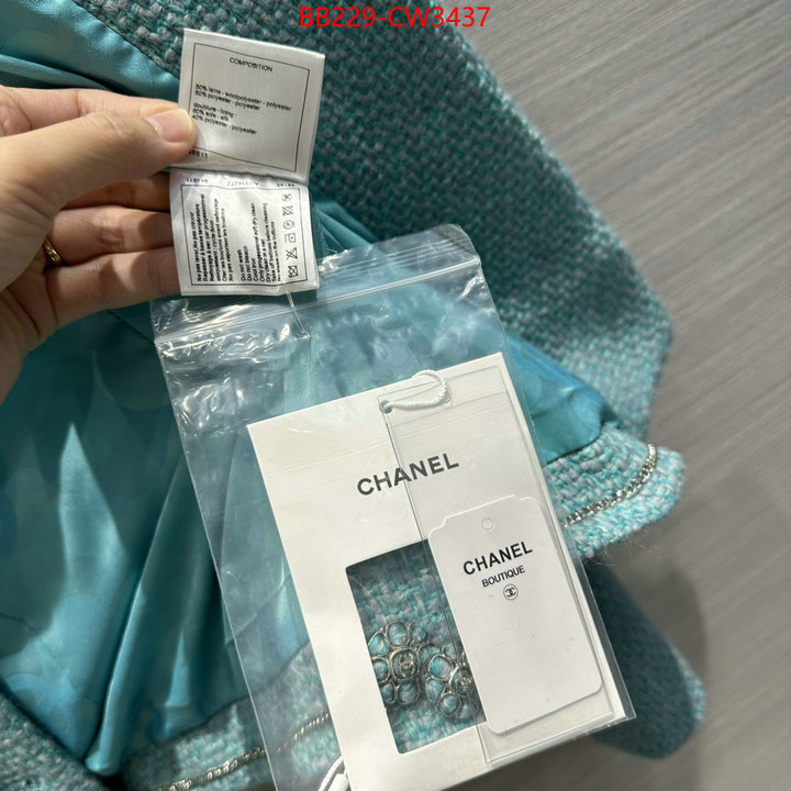 Clothing-Chanel,where can you buy replica ,ID: CW3437,$: 229USD