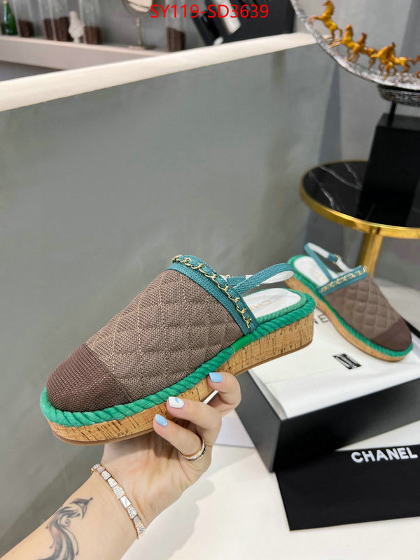 Women Shoes-Chanel,fashion replica , ID: SD3639,$: 119USD