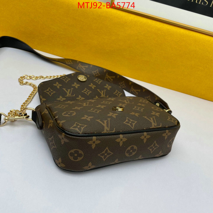 LV Bags(4A)-Pochette MTis Bag-Twist-,ID: BA5774,$: 92USD