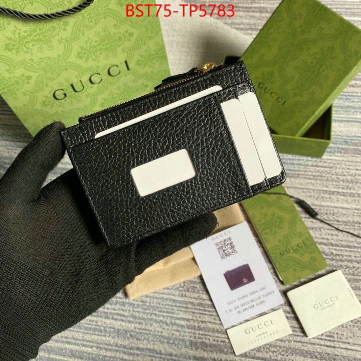 Gucci Bags(TOP)-Wallet-,ID: TP5783,$: 75USD