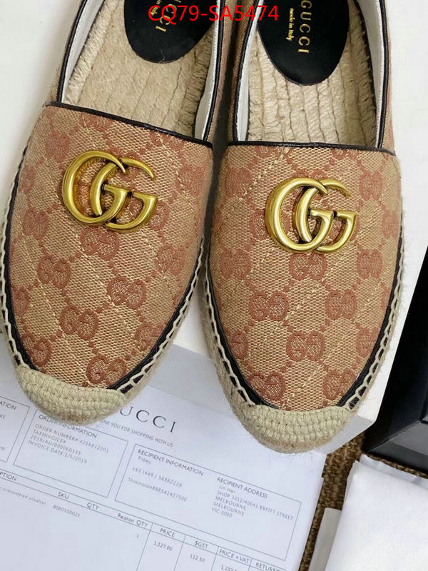 Women Shoes-Gucci,high quality designer replica , ID: SA5474,$: 79USD