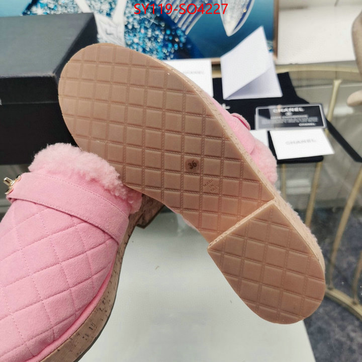 Women Shoes-Chanel,top fake designer , ID: SO4227,$: 119USD